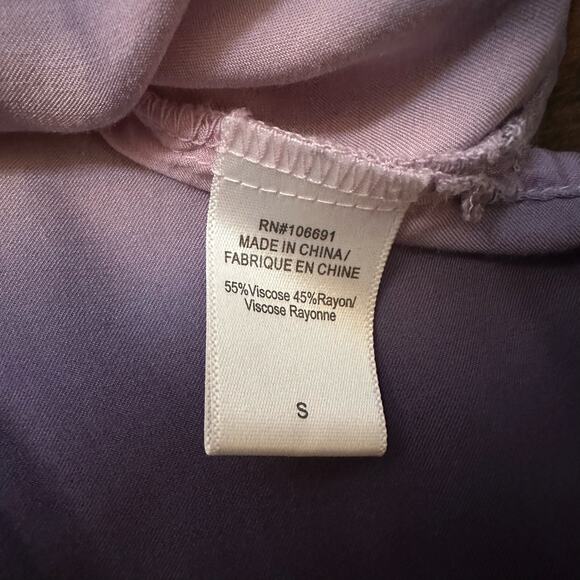 Young, Fabulous & Broke pink & purple dip-dyed ombre tank top size S - Picture 7 of 11